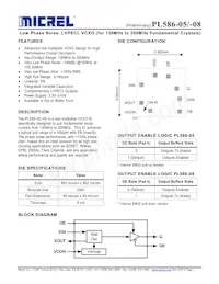 PL586-08DC Datasheet Cover