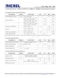 PL586-08DC Datasheet Page 3