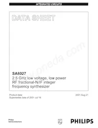 SA8027DH Datasheet Cover