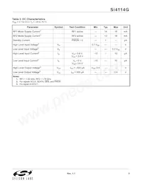 SI4114G-B-GM Datasheet Page 5
