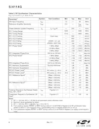 SI4114G-B-GM Datasheet Page 8