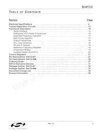 SI4133-BT Datasheet Page 3