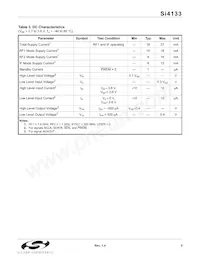 SI4133-BT Datasheet Page 5