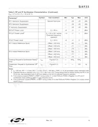 SI4133-BT Datasheet Page 9