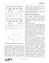 SI4133-BT Datasheet Pagina 17
