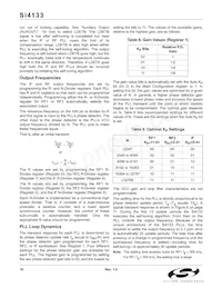 SI4133-BT Datasheet Page 18