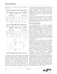 SI4133GX2-BM Datenblatt Seite 16