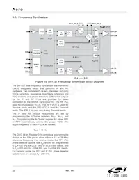 SI4133T-GM Datasheet Pagina 22