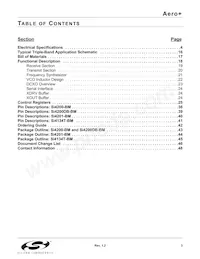 SI4134T-GM Datasheet Pagina 3