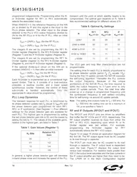 SI4136-BT Datasheet Page 18