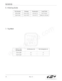 SI5010-BM Datenblatt Seite 16