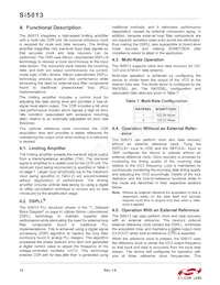 SI5013-D-GMR Datasheet Page 12