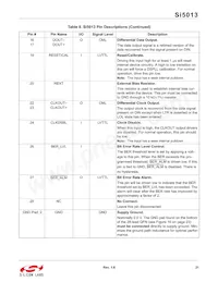 SI5013-D-GMR Datasheet Page 21