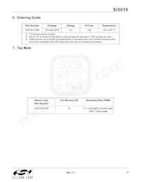 SI5018-B-GM Datasheet Page 17