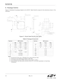 SI5018-B-GM Datasheet Page 18