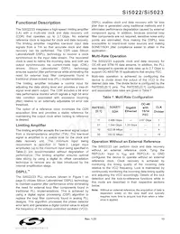 SI5023-BM Datasheet Page 13