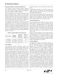 SI5023-BM Datasheet Page 14