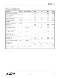 SI5310-GM Datasheet Page 7