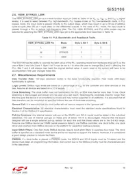 SI53106-A01AGMR Datasheet Page 15
