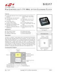 SI5317A-C-GMR Datasheet Copertura