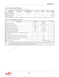 SI5317A-C-GMR 데이터 시트 페이지 13