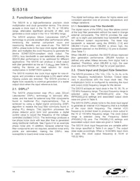 SI5318-F-BCR Datasheet Page 14