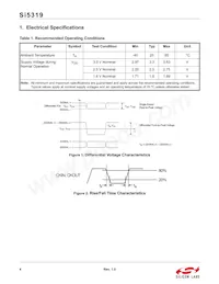SI5319A-C-GM Datasheet Page 4
