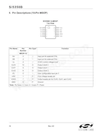 SI5350B-A-GUR Datasheet Page 18