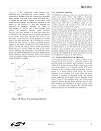 SI5364-F-BC Datasheet Page 19