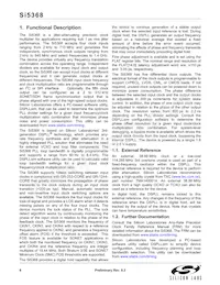 SI5368A-B-GQ Datasheet Page 6