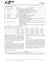 SL28540ALCT Datasheet Page 4