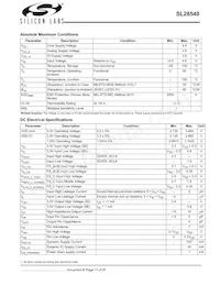 SL28540ALCT Datenblatt Seite 17