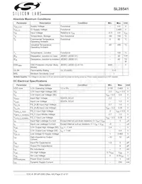 SL28541BZIT Datasheet Pagina 21