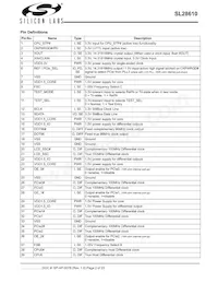 SL28610BLIT Datasheet Page 2