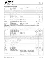 SL28748ELIT Datasheet Pagina 12