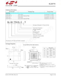 SL28770ELIT Datasheet Pagina 21