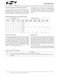 SPL505YC256BTT Datasheet Page 4
