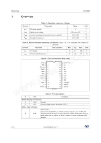 STA020D Datasheet Page 2