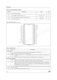 STA120D13TR Datasheet Pagina 2