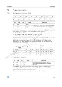 STA308A13TR Datasheet Page 21