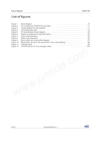 STA311BTR Datasheet Page 8