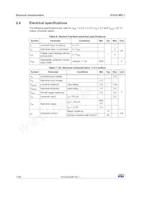 STA321MPL1TR Datasheet Page 12
