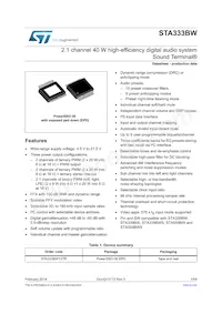 STA333BW13TR Cover