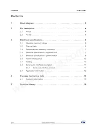 STA333SML Datasheet Page 2