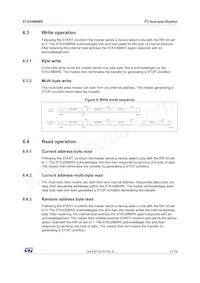 STA339BWS13TR Datasheet Page 21