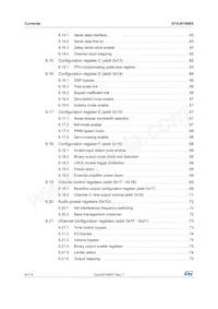 STA381BWSTR Datasheet Page 4