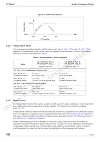STV8216 Datasheet Page 21