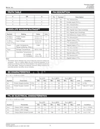 SY10H842LZH-TR Datasheet Page 3