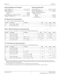SY69753LHG-TR Datasheet Page 4