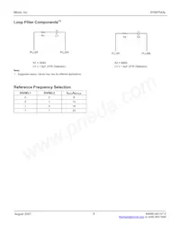 SY69754ALHG-TR Datasheet Page 8